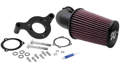 K&N 01-10 Harley Davidson FX / FL Aircharger Performance Intake - 63-1125