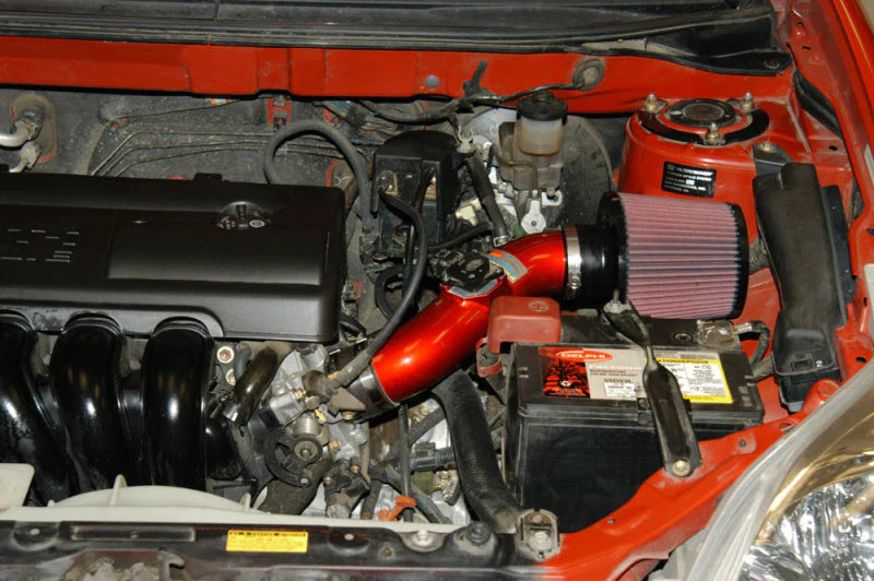 K&N 03 Toyota Matrix XR Red Typhoon Short Ram Intake - 69-8600TR