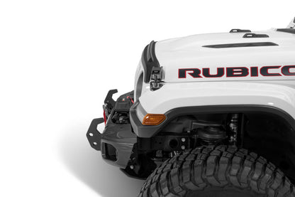 AVS 2018+ Jeep Wrangler (JL) 2dr/4dr Aeroskin II Textured Low - 436148-C-Dub Tech