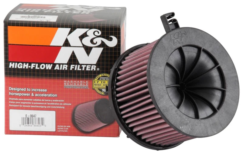K&N 15-18 Audi A4 L4-2.0 F/I Replacement Drop In Air - E-0647
