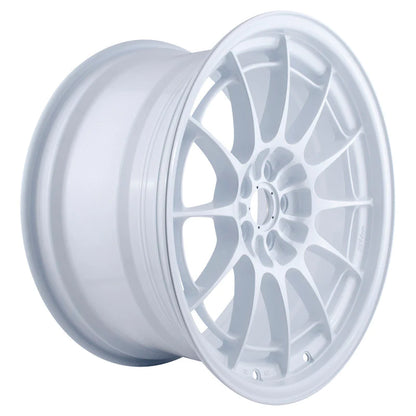 Enkei NT03+M 18x9.5 5x100 40mm Offset Vanquish White Wheel - 3658958040WP