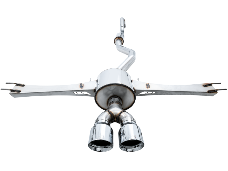 AWE Tuning 2016+ Honda Civic Si Touring Edition Exhaust w/Front - 3015-32108-C-Dub Tech