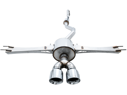 AWE Tuning 2016+ Honda Civic Si Touring Edition Exhaust w/Front - 3015-32108-C-Dub Tech