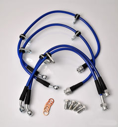 Deft Motion Stainless Steel Brake Lines For Nissan 370Z G37 RWD Coupe