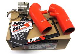 HPS Performance Red Reinforced Silicone Post MAF Air Intake Hose Kit For Nissan 07-08 350Z 3.5L VQ35HR