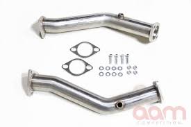 AAM COMPETITION 2.5" DE Test Pipes - Nissan 350z Or Infiniti G35