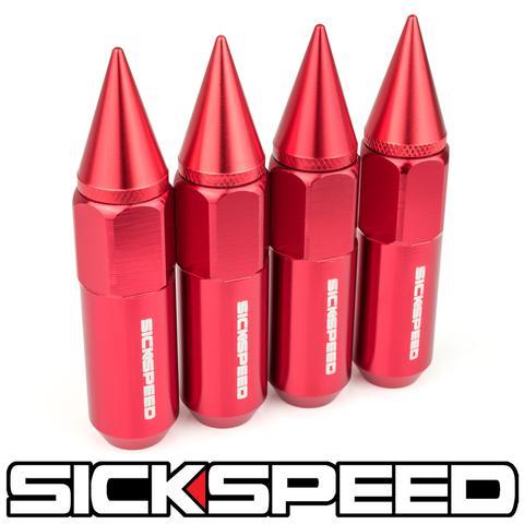 60MM ALUMINUM LUG NUTS 4PC 14X1.5-C-Dub Tech