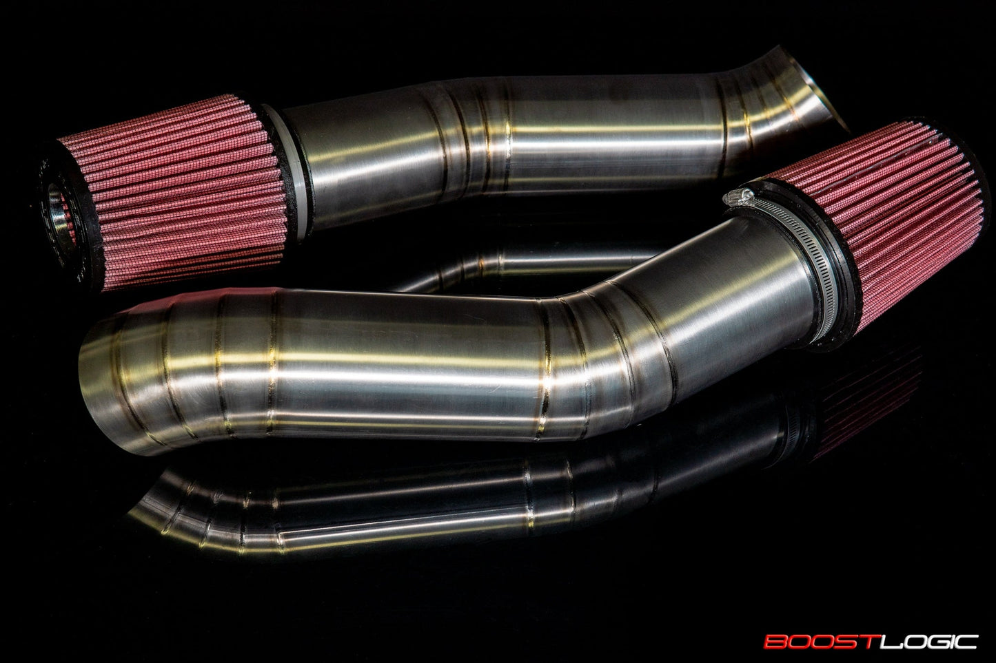 Boost Logic 4″ Titanium Intake Kit Nissan R35 GTR 09+-C-Dub Tech