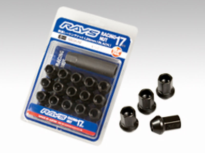 Rays 17 Hex Racing Nut Set L35 Medium Type 12x1.25 - W17RN12125BL35