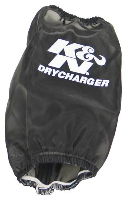 K&N DrychargerAir Filter Wrap - Black - Round Straight - - E-4510DK