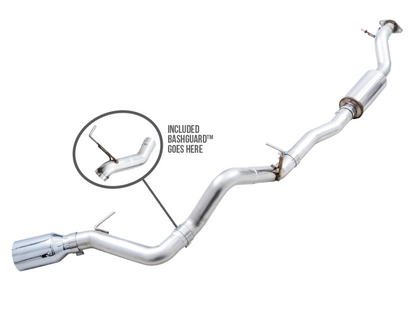AWE Tuning 2021+ Ford Bronco 0FG Single Rear Exit Exhaust - 3015-22789-C-Dub Tech