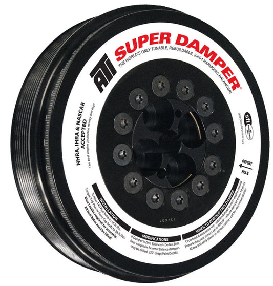 ATI Damper - 7.98in - Steel - 8 Grv - - ATI917374-C-Dub Tech