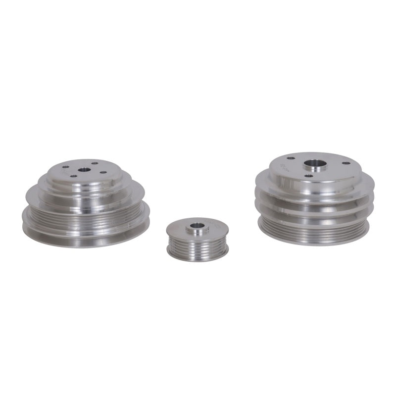 BBK 85-97 GM Truck 305 350 Underdrive Pulley Kit - - 1598-C-Dub Tech