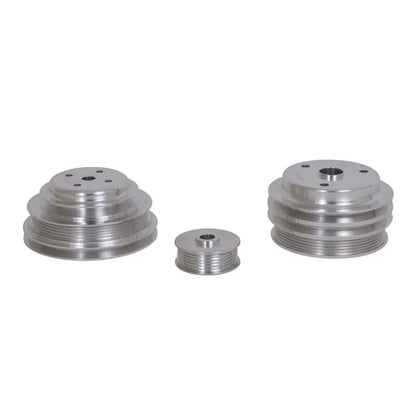 BBK 85-97 GM Truck 305 350 Underdrive Pulley Kit - - 1598-C-Dub Tech