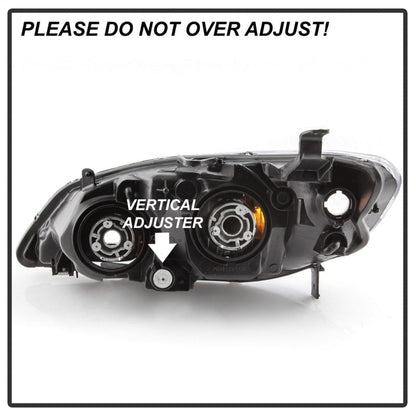 xTune 04-05 Honda Civic (Excl Hatchback/Si) OEM Style Headlights - - 9042706
