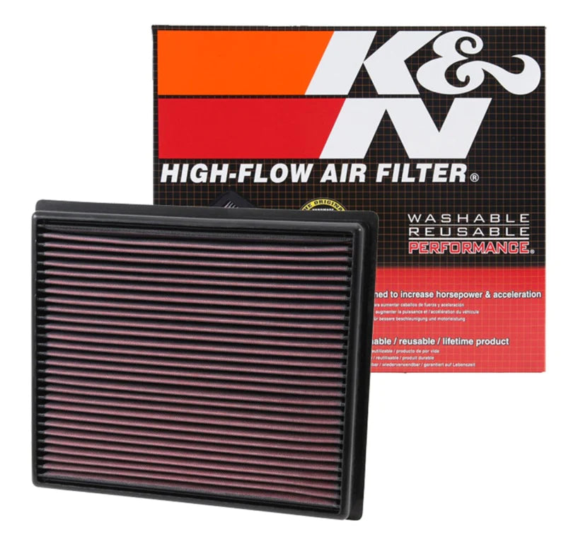 K&N Replacement Panel Air Filter for Toyota 2014 Tundra 4.6L/5.7L/ - 33-5017