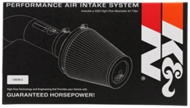 K&N 08-09 Dodge Avenger 2.4L Silver Typhoon Short Ram Intake - 69-2542TS