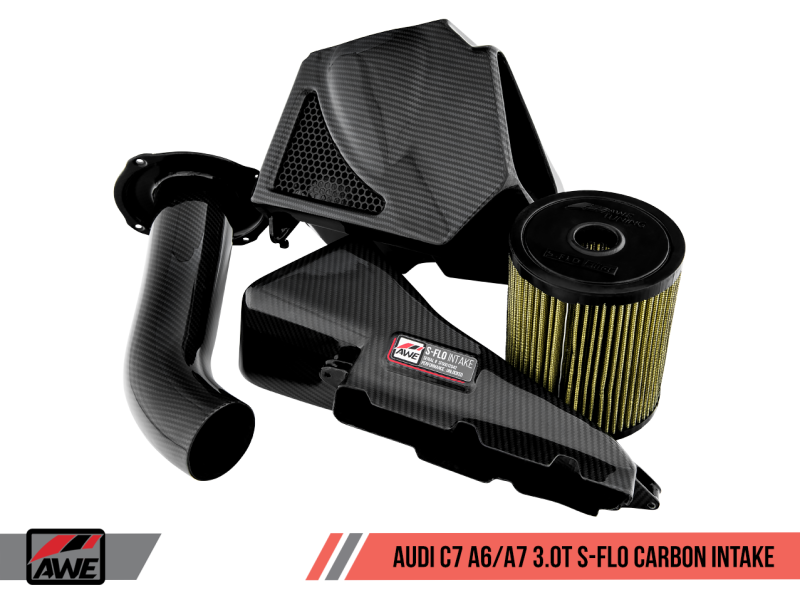 AWE Tuning Audi C7 A6 / A7 3.0T S-FLO Carbon - 2660-15022-C-Dub Tech