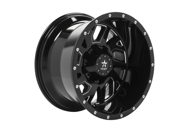RBP 65R GLOCK GLOSS BLK MACHINED GROOVES