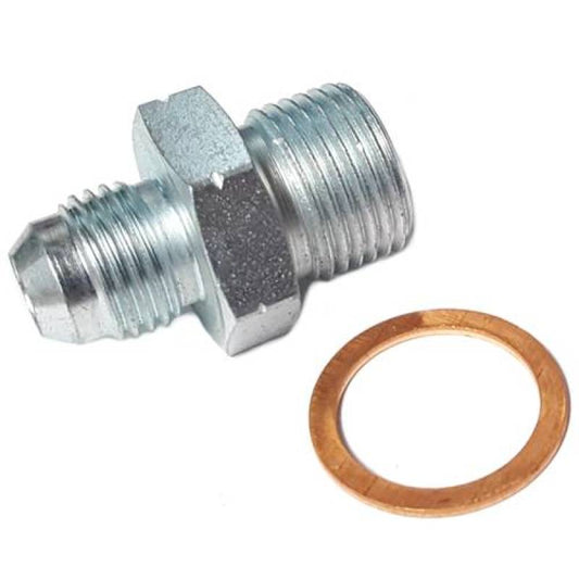 ATP Banjo Fitting/Bolt 14mm Banjo Fitting w/ -4AN Male Flare - ATP-FTG-222-C-Dub Tech