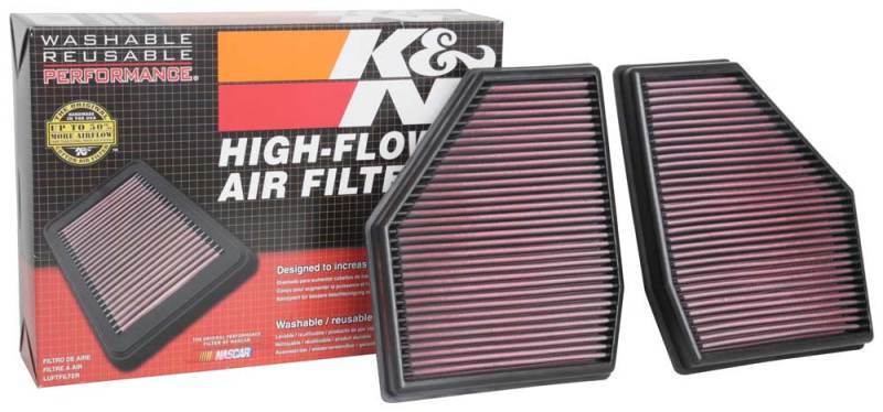 K&N 18-19 BMW M5 V8 4.4L F/I Turbo Replacement Air - 33-3128