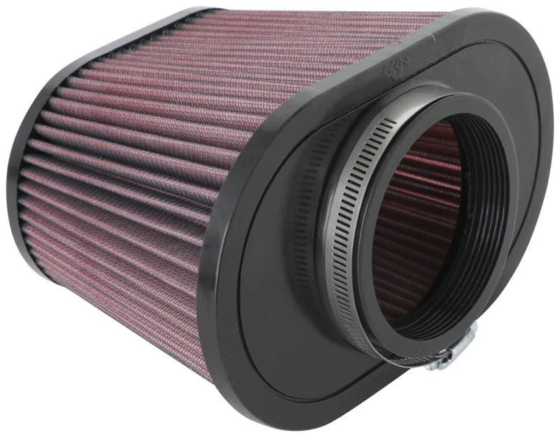 K&N Universal Clamp-On Air Filter 3.5in Flg ID x 8.5x5.25in - RU-5040