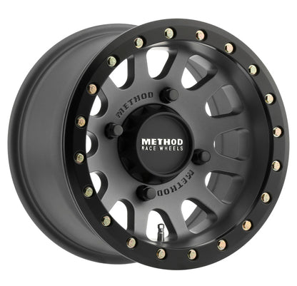 METHOD WHEELS METHOD MR401 TITANIUM W/MATTE BLACK