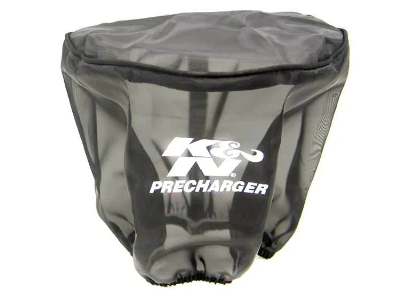 K&N Precharger Air Filter Wrap Black Universal Polyester 6in. Height - 22-8021PK