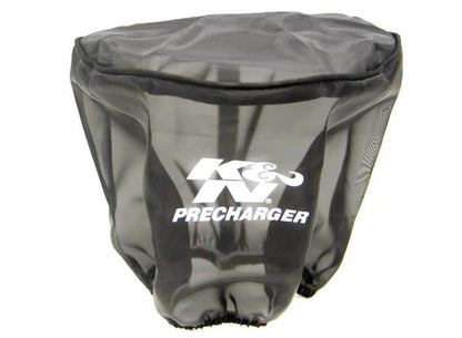 K&N Precharger Air Filter Wrap Black Universal Polyester 6in. Height - 22-8021PK