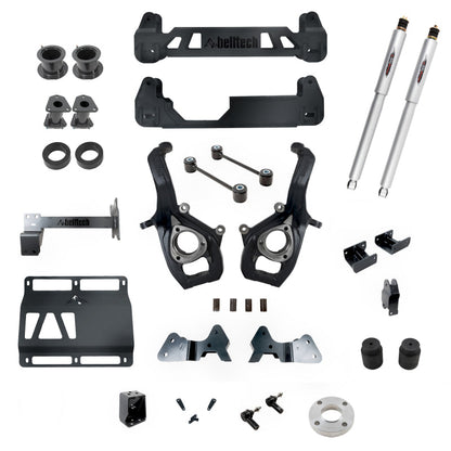 Belltech 19-21 RAM 1500 4WD All Cabs 6in-8in Base Lift - 153712BK-C-Dub Tech