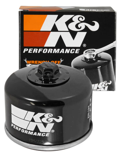 K&N Oil Filter 2.688in Height x 3.031in OD Powersports - - KN-184