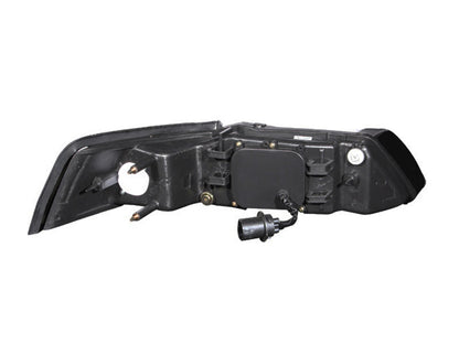 ANZO 1999-2004 Ford Mustang Projector Headlights Black - 121042-C-Dub Tech