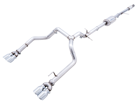 AWE Tuning 4th Gen GM 1500 5.3L 0FG Catback Split - 3015-42201-C-Dub Tech