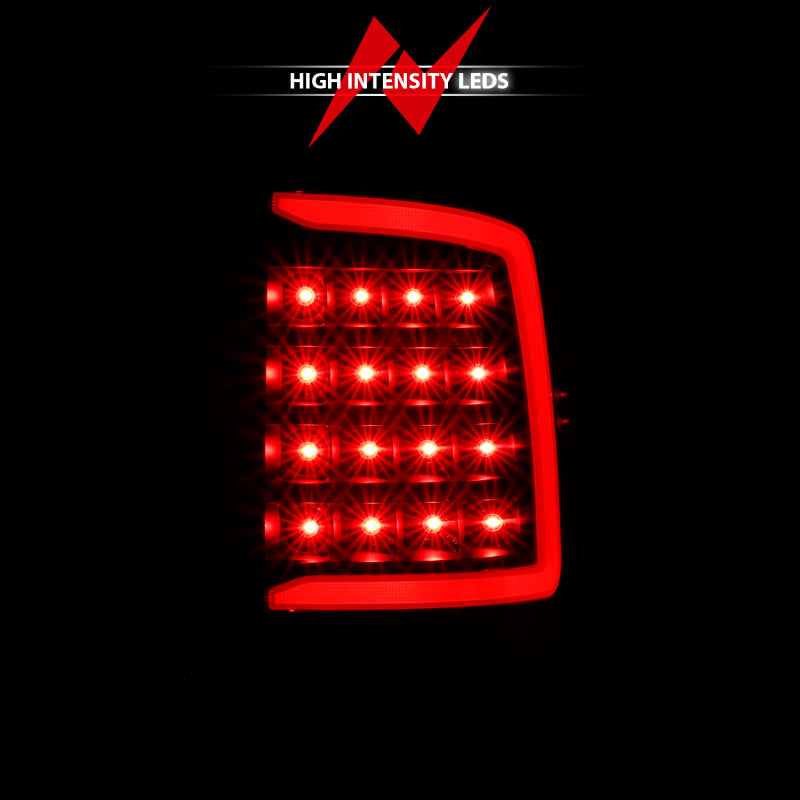 ANZO 2009-2018 Dodge Ram 1500 LED Taillight Plank Style Black - 311319-C-Dub Tech