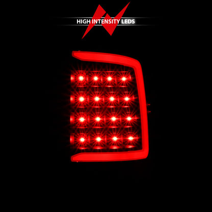 ANZO 2009-2018 Dodge Ram 1500 LED Taillight Plank Style Black - 311319-C-Dub Tech