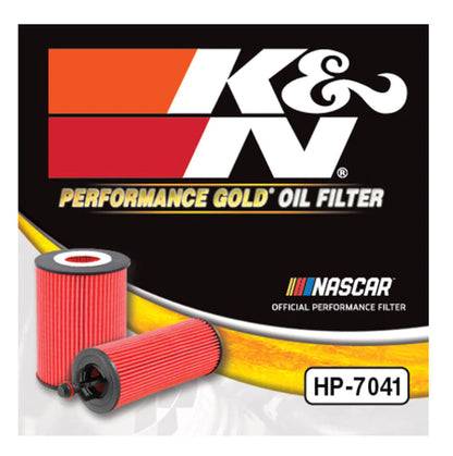K&N Performance Oil Filter - 14-18 Fiat 500L 1.4L L4 - HP-7041