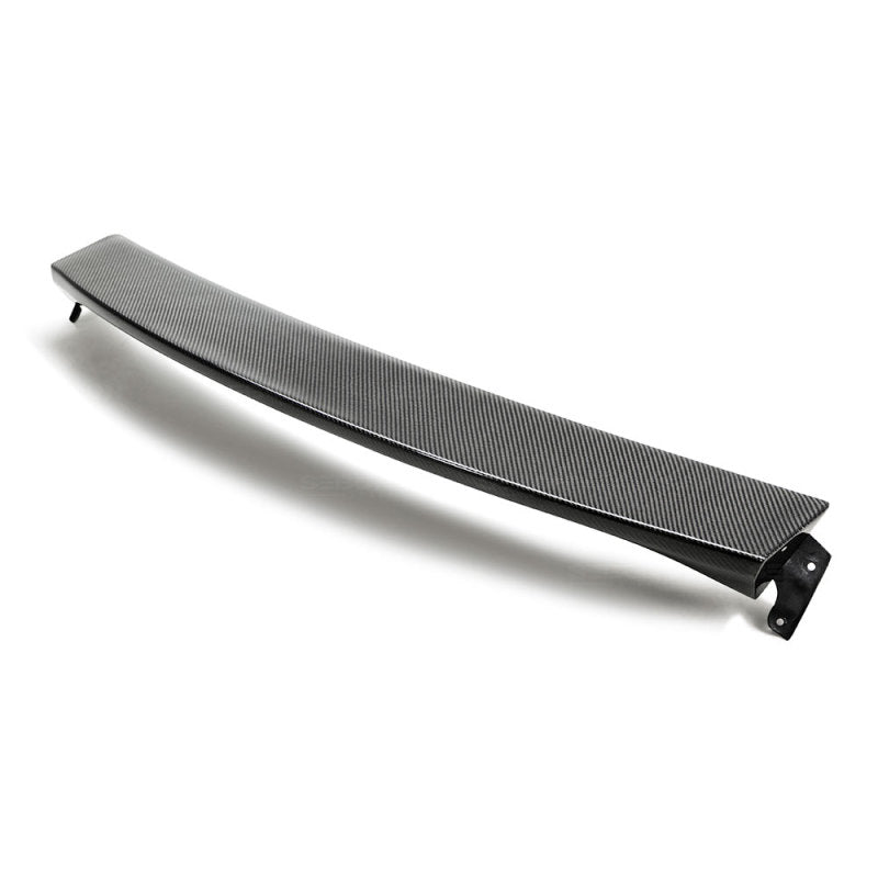 Seibon 2017 Honda Civic Type-R Gloss Carbon Fiber Tailgate Middle - MS17HDCVR