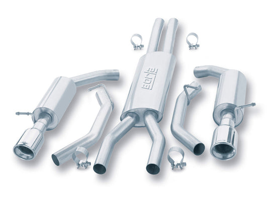 Borla 02 Ford Thunderbird SS Catback Exhaust - 140008-C-Dub Tech