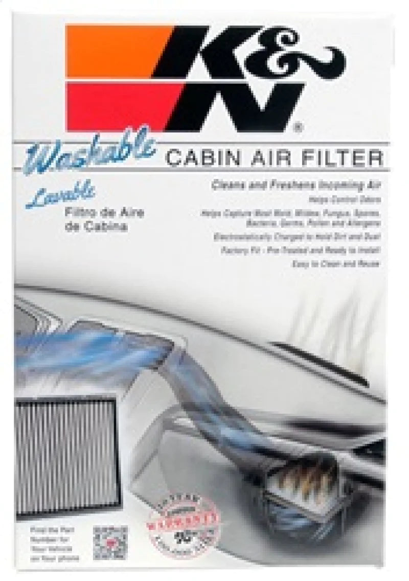 K&N 05-15 Nissan Frontier, Mid-size Pickups & SUVs Cabin Air - VF1001