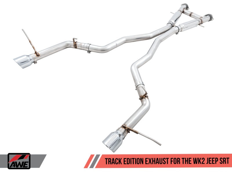 AWE Tuning 2020 Jeep Grand Cherokee SRT Track Edition Exhaust - 3020-32061-C-Dub Tech