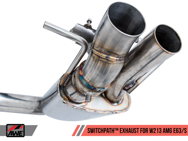 AWE Tuning Mercedes-Benz W213 AMG E63/S Sedan/Wagon SwitchPath Exhaust System - 3025-31046-C-Dub Tech
