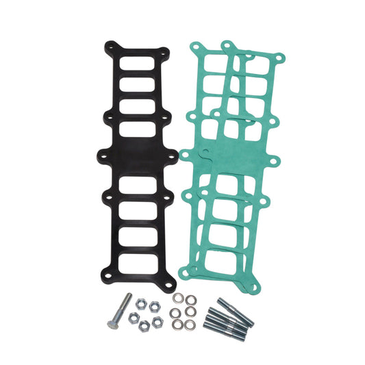 BBK 86-95 Mustang 5.0 Phenolic Manifold Spacer Kit Edlebrock Performer - 1520-C-Dub Tech