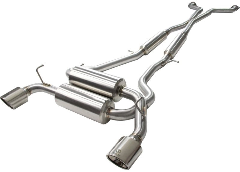 aFe Takeda 2-1/2in 304SS Cat-Back Exhaust Infiniti G37 08-13/Q60 14-15 - 49-36103-P