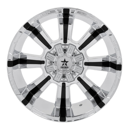 RBP 94R CHROME W/BLK INSERTS