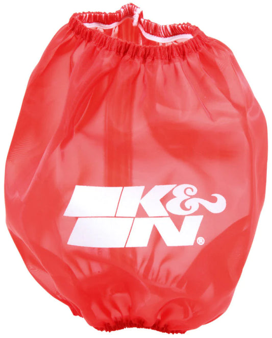 K&N 04-05 Honda TRX450R Round Straight Red Air Filter Wrap - HA-4504PR