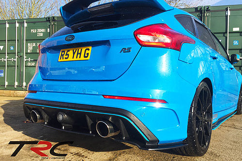 TRIPLE R COMPOSITES REAR SKIRTS/SPATS V2 -  FORD FOCUS RS 2016+