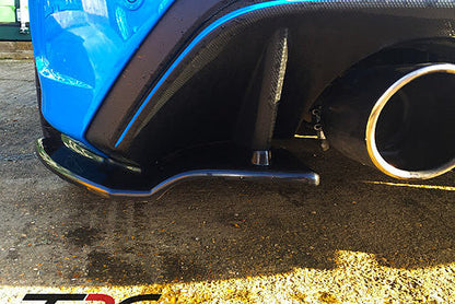 TRIPLE R COMPOSITES REAR SKIRTS/SPATS V2 -  FORD FOCUS RS 2016+
