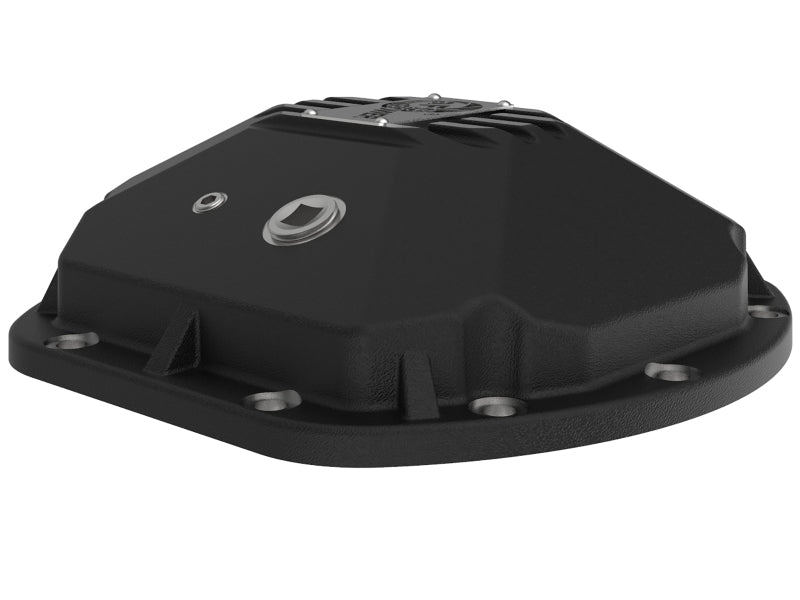 aFe Street Series Dana 30Front Differential Cover Black w/ Machined - 46-71130B-C-Dub Tech