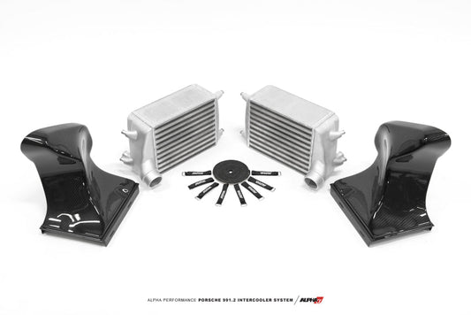 AMS Performance 16-19 Porsche Carrera/Carrera S (991.2) Alpha Intercooler Kit - ALP.26.09.0001-1