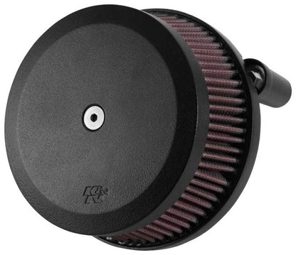 K&N Street Metal Intake System Hammer Black for Harley Davidson - RK-3945B